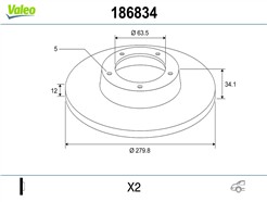 VALEO 186834