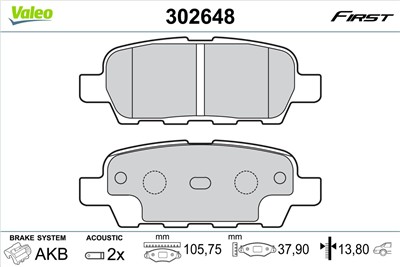 VALEO 302648 EAN: 3276423026485.