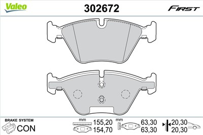 VALEO 302672 EAN: 3276423026720.