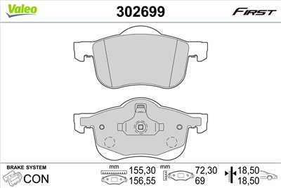VALEO 302699 EAN: 3276423026997.