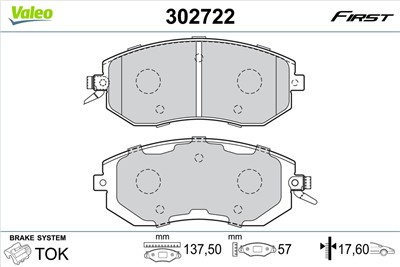 VALEO 302722 EAN: 3276423027222.