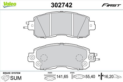 VALEO 302742 EAN: 3276423027420.