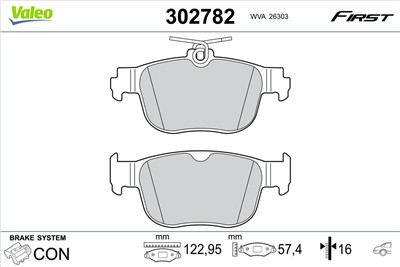 VALEO 302782 EAN: 3276423027826.