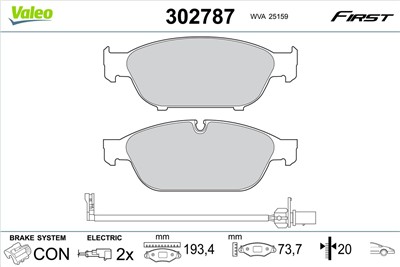 VALEO 302787 EAN: 3276423027871.