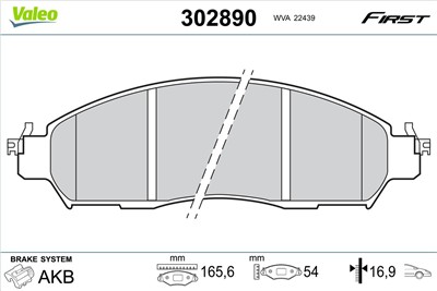VALEO 302890 EAN: 3276423028908.