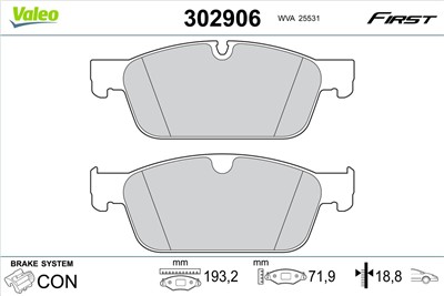 VALEO 302906 EAN: 3276423029066.