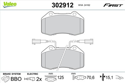 VALEO 302912 EAN: 3276423029127.