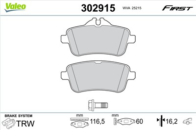 VALEO 302915 EAN: 3276423029158.