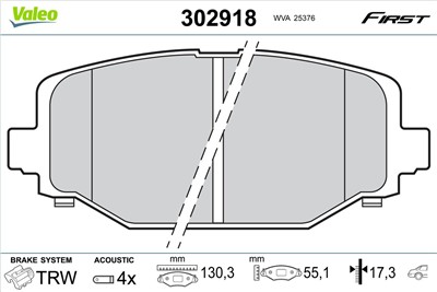 VALEO 302918 EAN: 3276423029189.