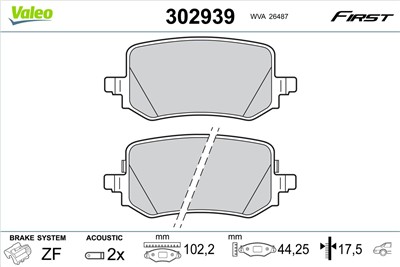 VALEO 302939 EAN: 3276423029394.