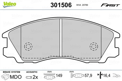 VALEO 301506 EAN: 3276423015069.