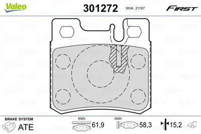 VALEO 301272 EAN: 3276423012723.