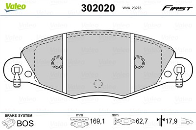 VALEO 302020 EAN: 3276423020209.