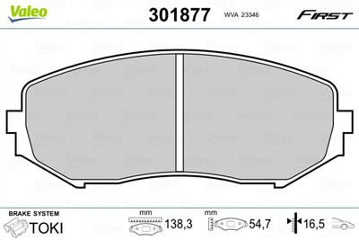 VALEO 301877 EAN: 3276423018770.