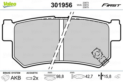 VALEO 301956 EAN: 3276423019562.