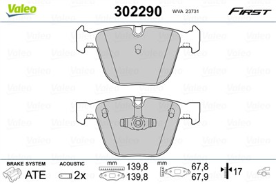 VALEO 302290 EAN: 3276423022906.