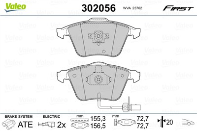 VALEO 302056 EAN: 3276423020568.