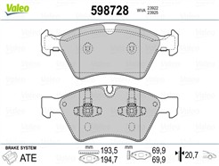 VALEO 598728