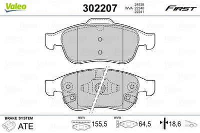 VALEO 302207 EAN: 3276423022074.