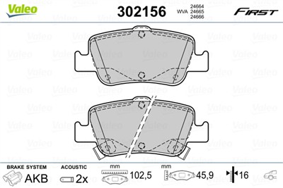 VALEO 302156 EAN: 3276423021565.