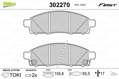 VALEO 302270 EAN: 3276423022708.