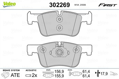 VALEO 302269 EAN: 3276423022692.