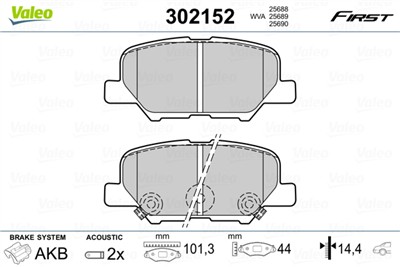 VALEO 302152 EAN: 3276423021527.