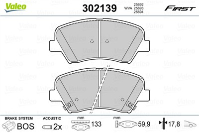 VALEO 302139 EAN: 3276423021398.