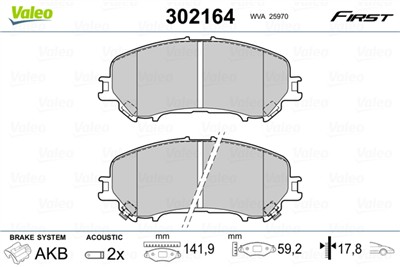VALEO 302164 EAN: 3276423021640.