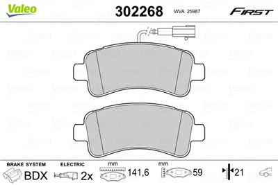 VALEO 302268 EAN: 3276423022685.