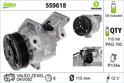 VALEO 559618 EAN: 3276425596184.