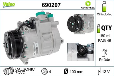VALEO 690207 EAN: 3276426902076.