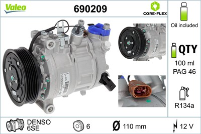 VALEO 690209 EAN: 3276426902090.