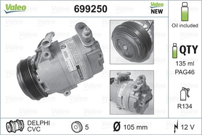 VALEO 699250 EAN: 3276426992503.