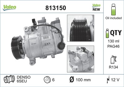 VALEO 813150 EAN: 3276428131504.