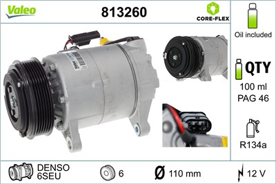 VALEO 813260 EAN: 3276428132600.