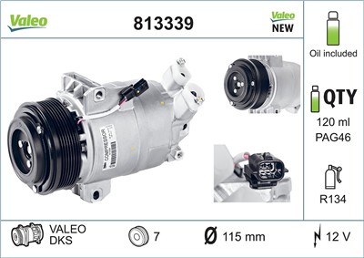 VALEO 813339 EAN: 3276428133393.