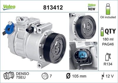 VALEO 813412 EAN: 3276428134123.