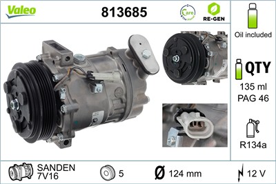 VALEO 813685 EAN: 3276428136851.
