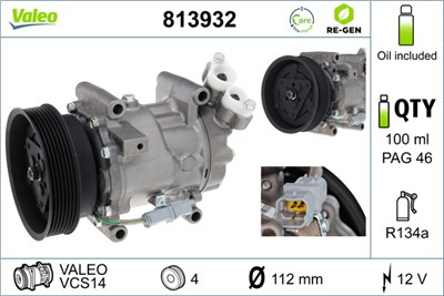 VALEO 813932 EAN: 3276428139326.