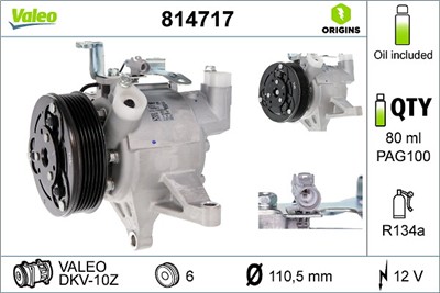 VALEO 814717 EAN: 3276428147178.