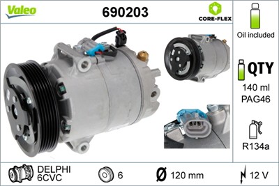 VALEO 690203 EAN: 3276426902038.