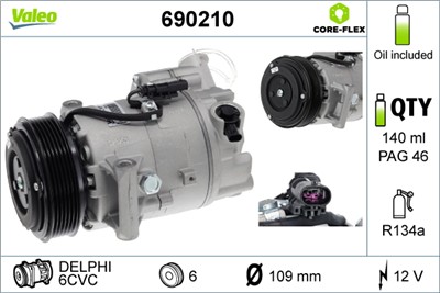 VALEO 690210 EAN: 3276426902106.