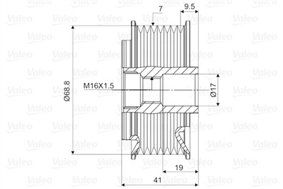 VALEO 588075 EAN: 3276425880757.