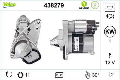VALEO 438279 EAN: 3276424382795.