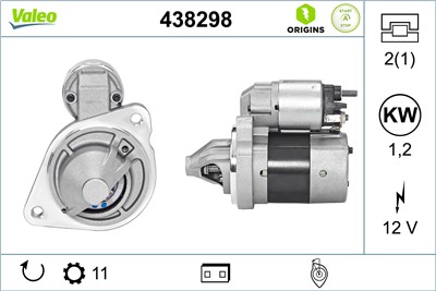 VALEO 438298 EAN: 3276424382986.