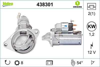 VALEO 438301 EAN: 3276424383013.