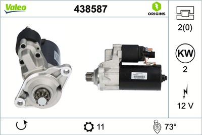 VALEO 438587 EAN: 3276424385871.