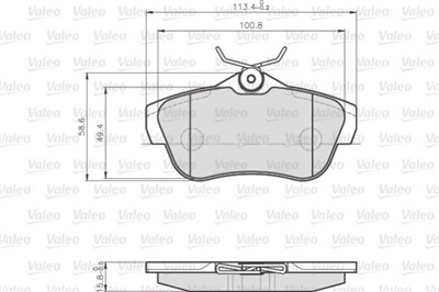 VALEO 872578 EAN: 3276428725789.