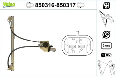 VALEO 850316 EAN: 3276428503165.